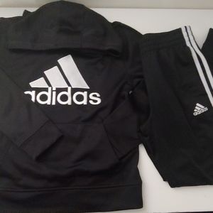 Adidas Boys Athletic Outfit Hoodie and pants